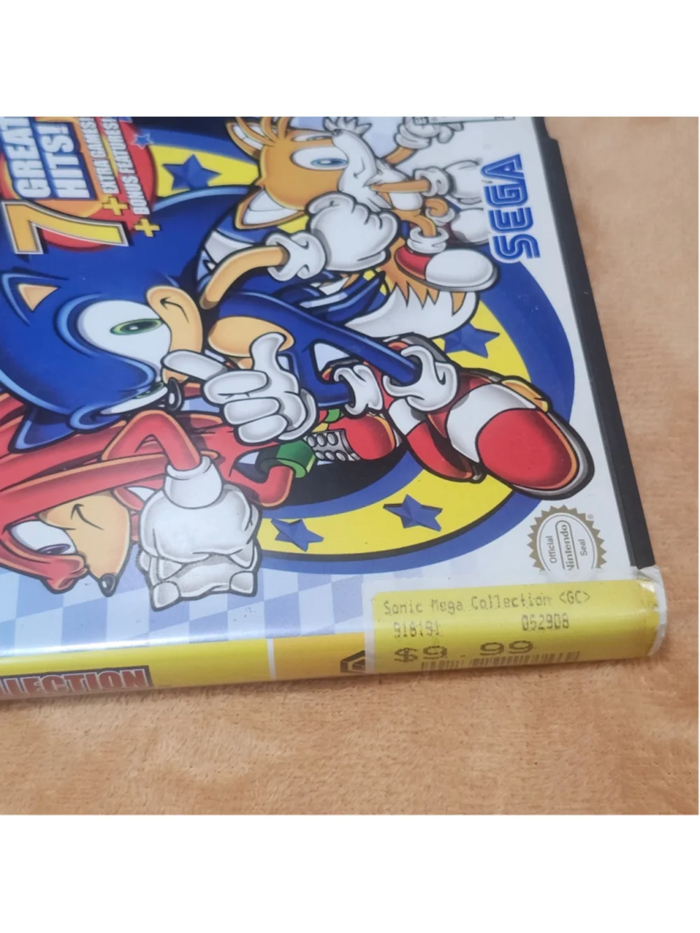 Sonic Mega Collection Nintendo GameCube Complete CIB Player's Choice